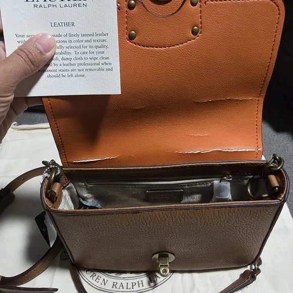 Brand new brown ralph lauren bag - Picture 3 of 3